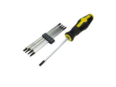 Screwdriver 10 in 1 set duo handle